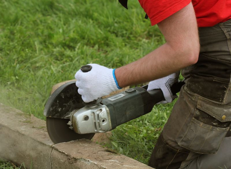 Concrete Curb Cutting