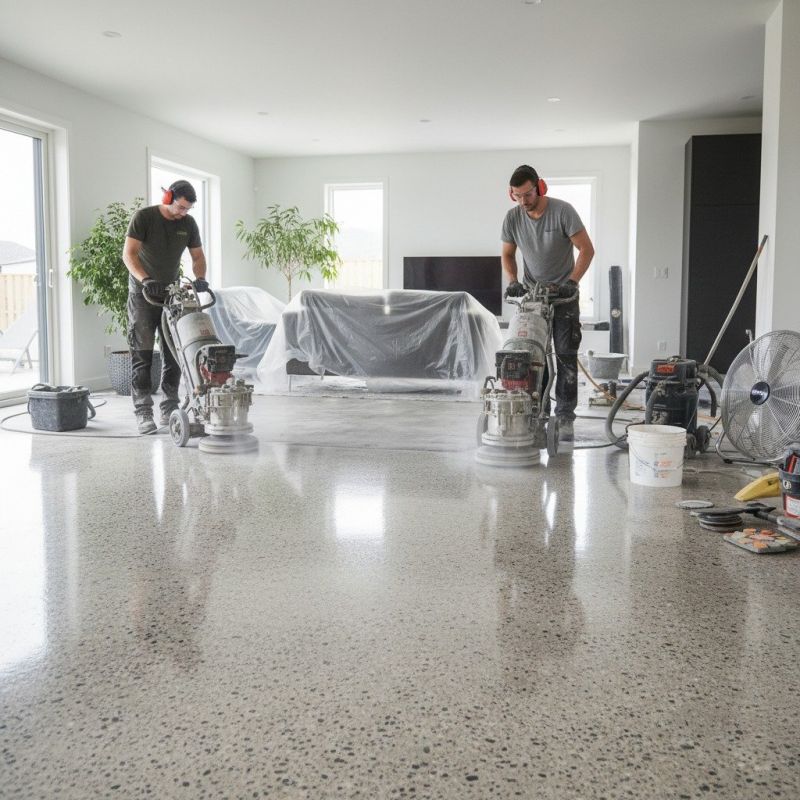 Patio Concrete Polishing in Corpus Christi, TX